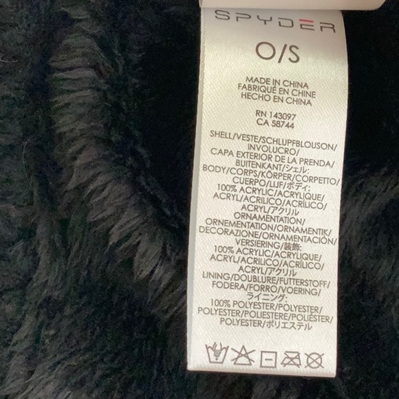 Spyder BLISS HAT - Black - Picture 8 of 11